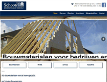Tablet Screenshot of phavanschooten.nl
